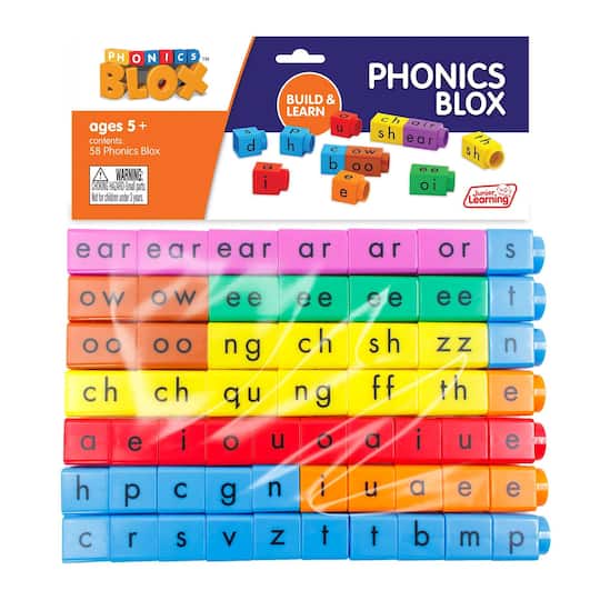 Junior Learning® Phonics Blox Rainbow Phonics Set